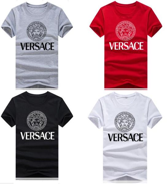 

2019 wholesale brand men women t-shirts casual cotton o-neck designer short sleeves print t shirt funny summer shirts fashion brand tee top, White;black