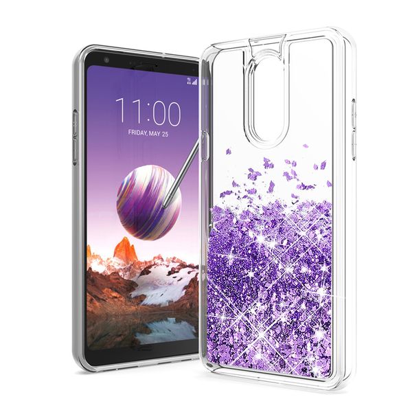 Für iPhone 12 pro MAX 11 XR Glitzer Hülle Quicksand TPU Liquid Stars Bling Cover Lg Stylo 6 k51 Aristo 5 Samsung A01 A21 A51 A11