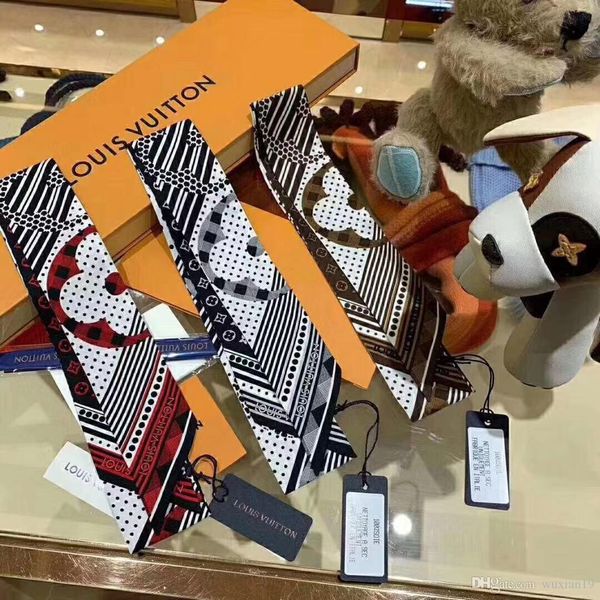 

2019 новый дизайн шелковая сумка сумка шарф повязки новые бренды женщины шелковые s