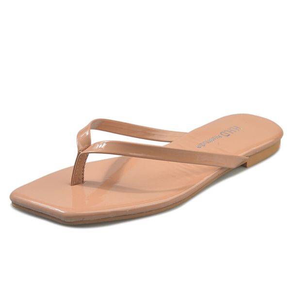 

2019 new women's beach flip flops flat ladies summer slippers women slides sandals shoes woman home indoor slippers buty damskie, Black