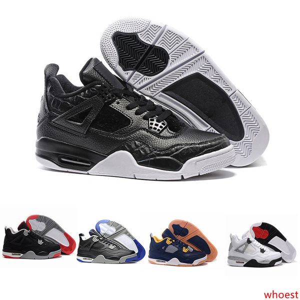 

sports 4 basketball trainers brand game men sport shoes new style red pink black color famous female shoes size 41-47