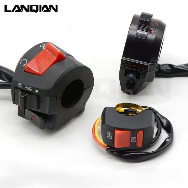 

universal motorcycle handlebar with on/off button fog light switch for victory ect
