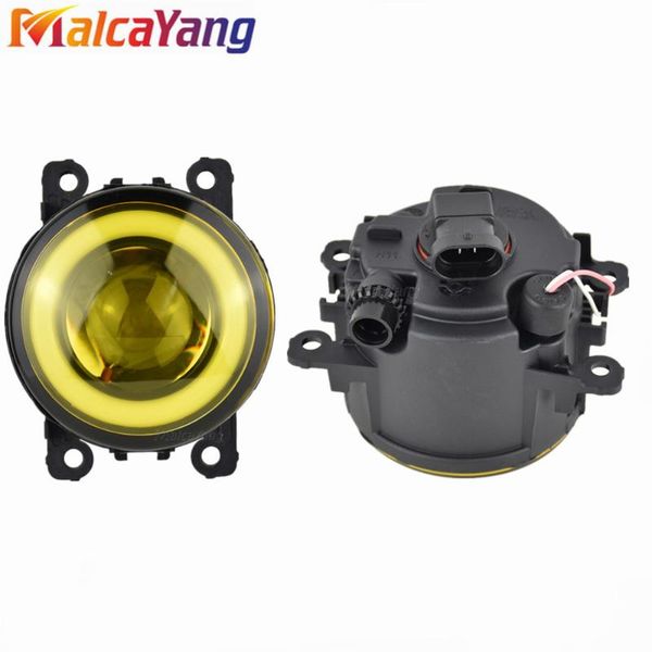 

2x for ranger 2005 2006 2007 2008 2009 2010 2011 2012 2013 2014 2015 car accessories h11 led fog light with angel eye
