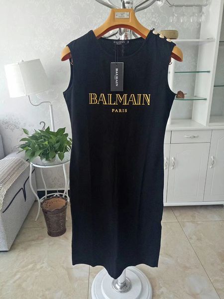 

2020 balmain casual dresses 100% casual clothes durable for women t-shirt shirt size s  l, White