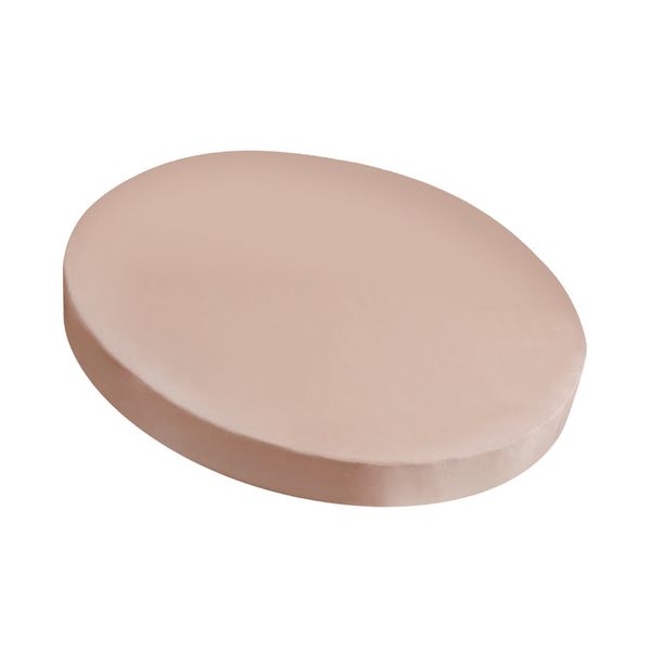 

бежевый шелковый хлопок круглая кровать спред приспособленный лист covers