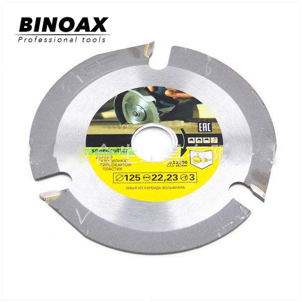 

binoax 115cm/125mm 3t circular saw blade multitool wood carving cutting grinder saw disc tool