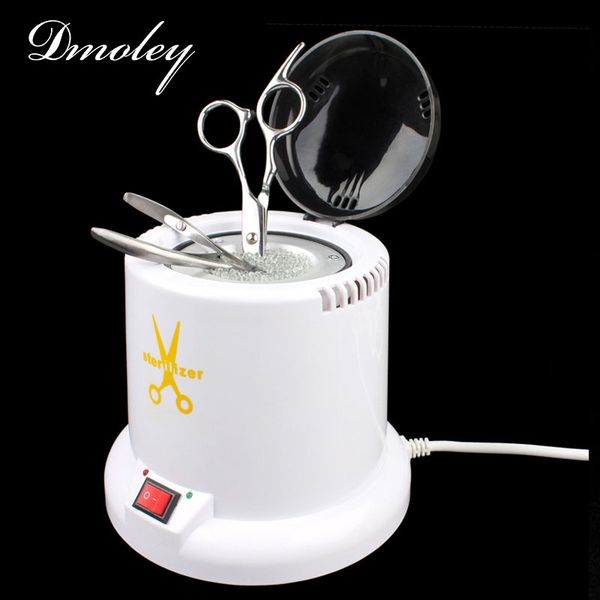 

dmoley mini sterilizer box high temperature tools disinfection box nail sterilizer dental barber glass nail tool for health, Silver