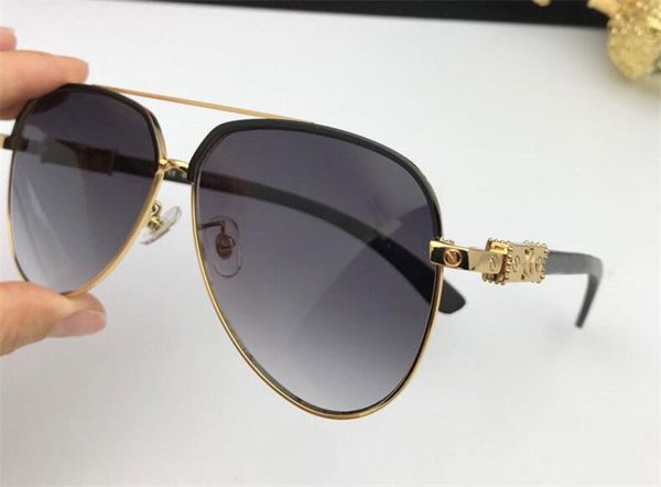 

новый модельер солнцезащитные очки 6014 пилотов кадр популярный стиль продаж объектив uv400 защита высшего качества очки классический стиль, White;black