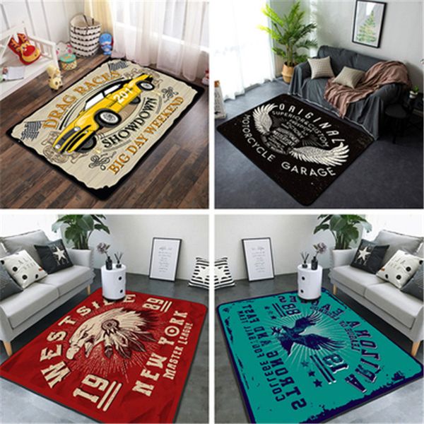 Popular Style Luxury Carpets Letter Pattern Good Quality Living