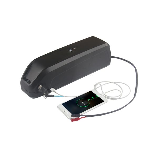 

deep circulation 18650 rechargeable bike battery 48v 17ah with 5v usb socket and power switch+ charger