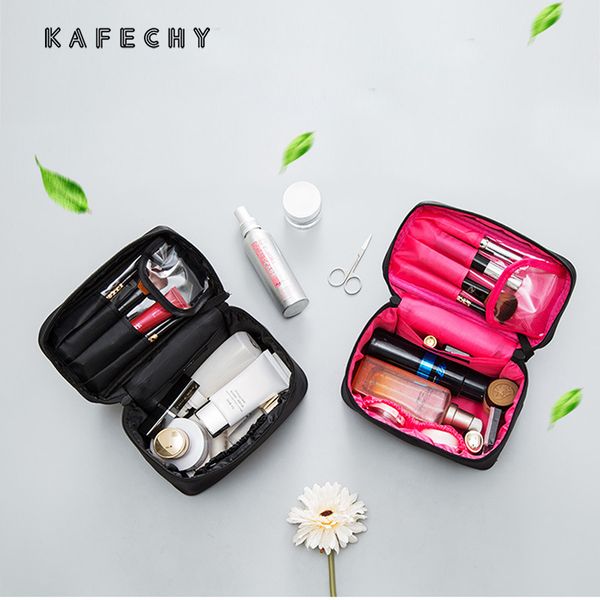 

kafechy women cosmetic bag travel make up bags organizer fashion ladies makeup pouch neceser toiletry storage beauty case