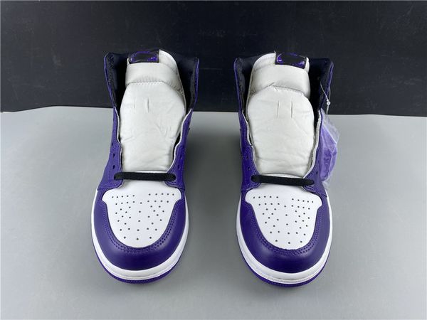 

2020 official original court purple official low basketball pro qs shoes with box