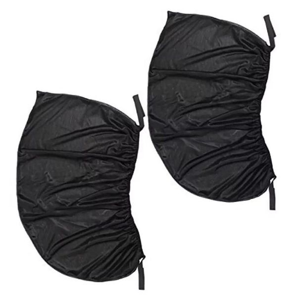 

one pair car sun visor car sun hood black sand anti-moth insulation visor window cover black mosquito screen