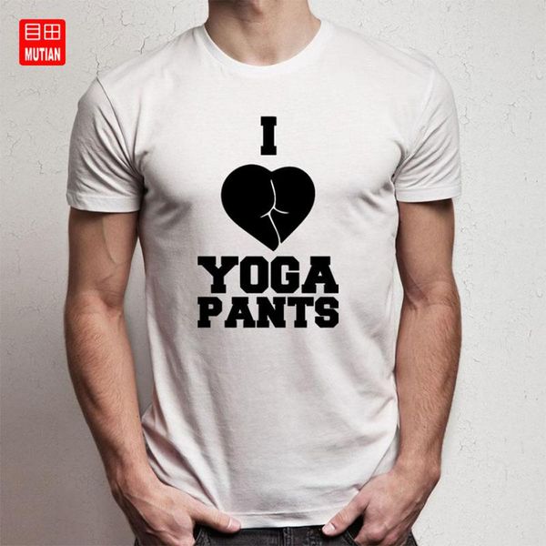 

i love yoga pants t shirt, White;black