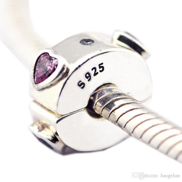 

2018 spring 925 sterling silver jewelry explosion of love clip charms original beads fits women jewelry making pandora bracelets, Bronze;silver