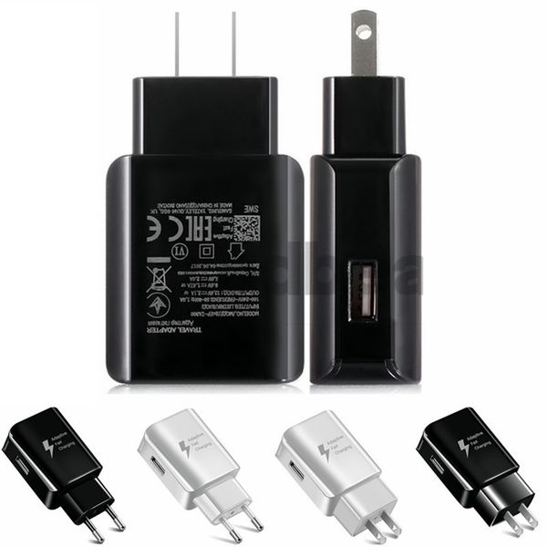 

universal 5v 2a fast speed charging us eu wall charger power adapter plug for samsung s8 s9 android phone pc mp3
