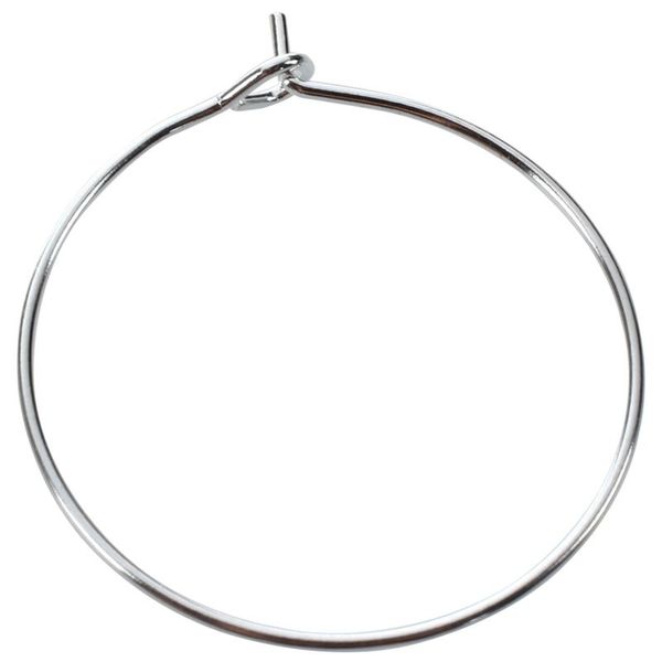 

100 pcs metal wine glass charm rings 29x25mm, Golden;silver