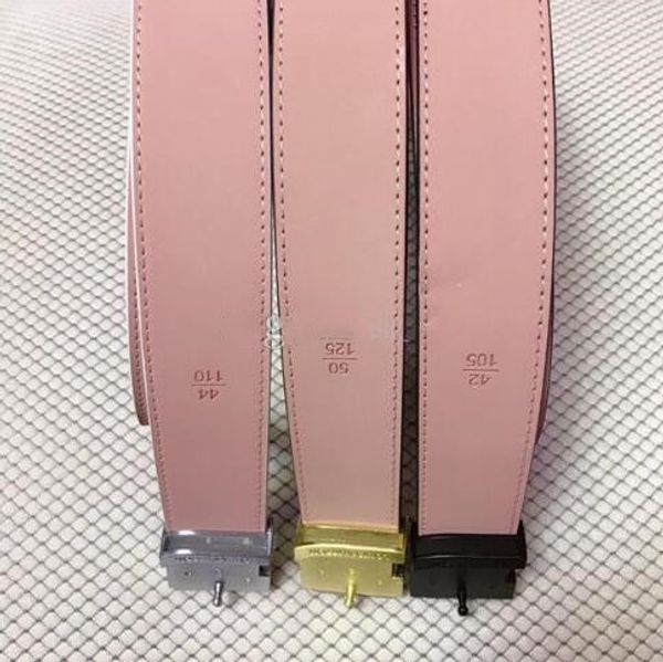 

new black color luxury designer belts fashion geometric pattern buckle belt mens womens belt ceinture f optional attribut, Black;brown