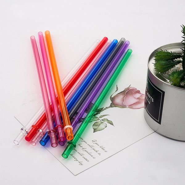

as mixed color straw transparent double cup dedicated straws cold drink cup reusable plastic pipe new arrival 0 16sz l1