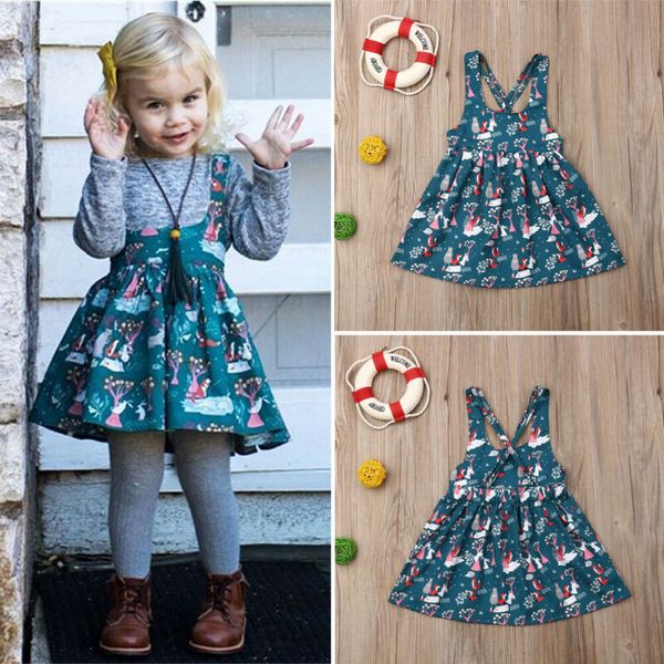

sweet newborn baby girl floral strap skirts outfit overal one piece print bib dresses clothes kids cartoon princess outfit, Red;yellow