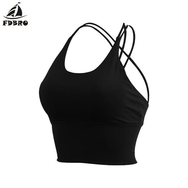 

fdbro спортивные бюстгальтеры активный одежда спортивная одежда для женщин gym красивые противоударный gathering йога бюстгальтера бесшовные, White;red