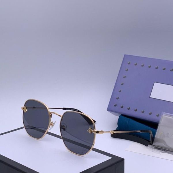 

2289 sunglasses for women designer popular fashion summer style with the bees uv400 connection lens come with case, White;black