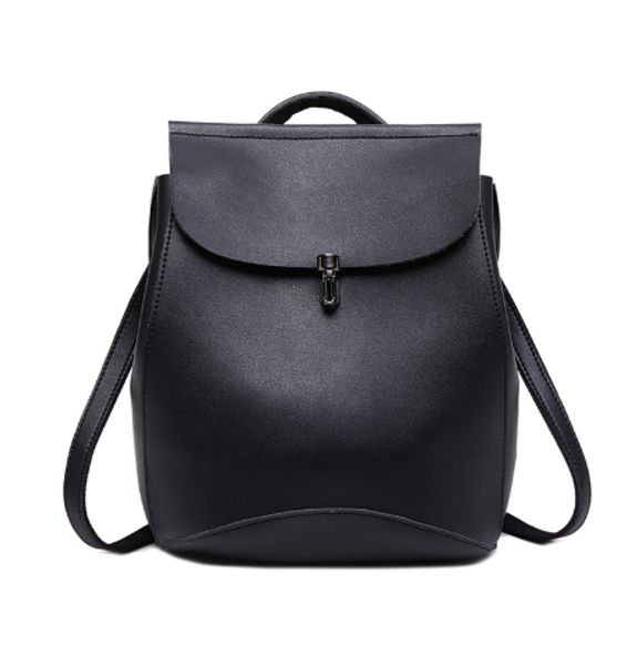 

brand pu leather women backpack vintage backpack for teenage girls casual bags female travel bag