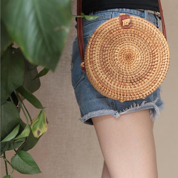 

designer crossbody bag bamboo weaving shoulder bags woman female fashion handbags messenger satchel tote crossbody bag #t7b5