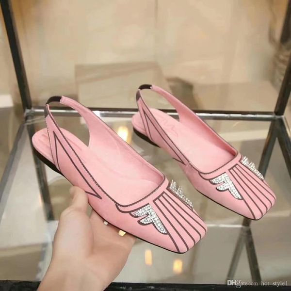 

t-show woman summer fashion square toe pink single shoes femal early spring slivers flat single shoes lady mixed color sandals, Black