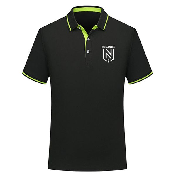 

wholesle and retail 2019 20 fc nantes new designer polo shirt fashion designer short sleeve straight cotton polos male size xxs-3xl, White;black