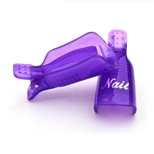 

lke 3 colors 10pcs nail polish remover soaker caps manicure tool wearable acrylic nails gel varnish soak soakers remove clip