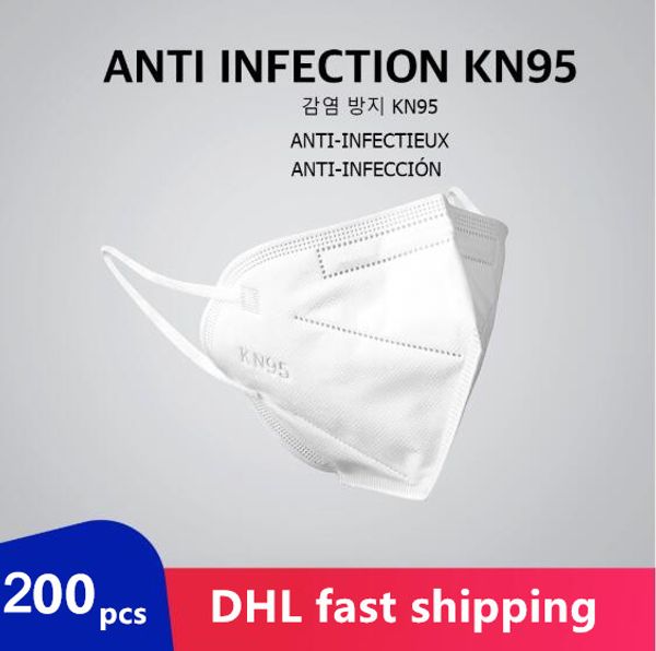 

DHL Бесплатная доставка kn95 маска для лица анти-пыль и дым и аллергии регулируемый многоразовый респиратор N95 маски женщины Человек pm2. 5 7339044