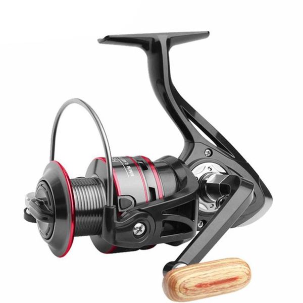 

500-6000 spinning fishing reel 12bb ball bearings left/right handle aluminum spool 5.2:1 carp fishing spinner for