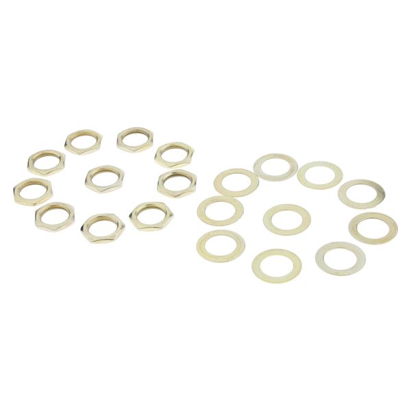 

10 set guitar jack nut washer for electric guitar repalcement parts
