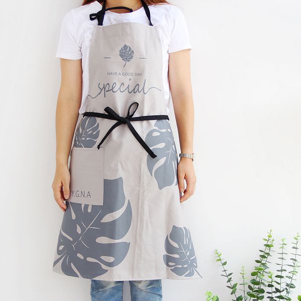 

elegant nordic style couple kitchen apron men and women home l coffee shop overalls painting kindergarten simple