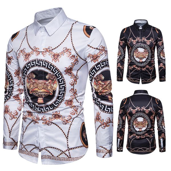 

shirt man, men's shirt, printed shirt man, men's clothes, hawaiian shirt, street clothes, White;black