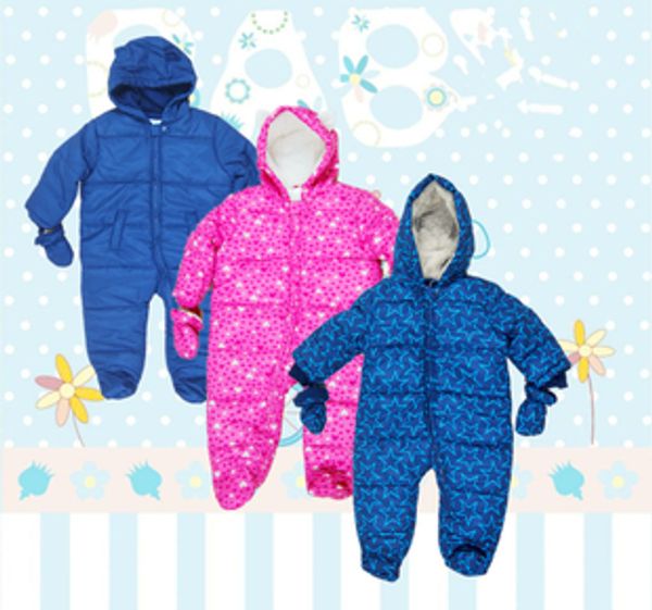

clearance sale baby autumn/winter romper baby kidsjumpsuit 6months-2years, winter overalls, winter clothes, Blue