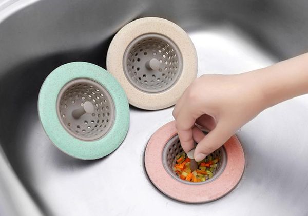 Kitchen Sink Filter Screen Floor Drain Hair Stopper Hand Plug Floor Drain Hair Stopper Hand Sink Plug