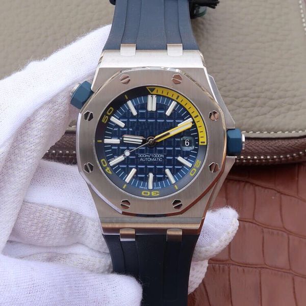 

jf15710stmontre de luxe 3120 automatic mechanical movement watches table diameter: 42 mm. case thickness: 14.1mm designer watches, Slivery;brown