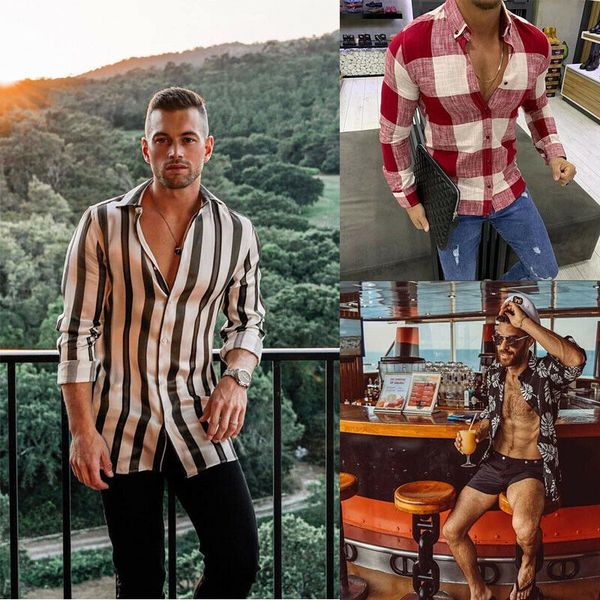 

2020 new men's floral shirts summer beach casual dress shirt mens floral short sleeve shirts tee, White;black