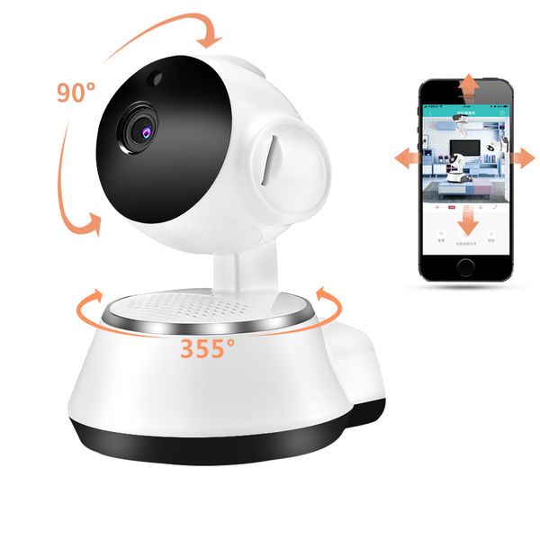 Casa Segurança Wi-Fi Camera Sem Fio Inteligente IP Camera Wi-Fi Áudio Registro de Áudio Vigilância CCTV Câmera HD Mini Baby Monitor Zoom