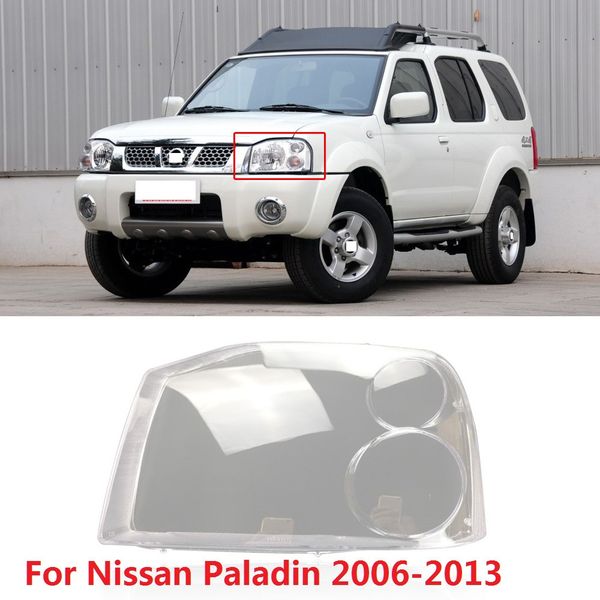 

capqx 1pcs for paladin 2006 2007-2013 front headlamp lamp cover lampshade headlight waterproof head light shade shell