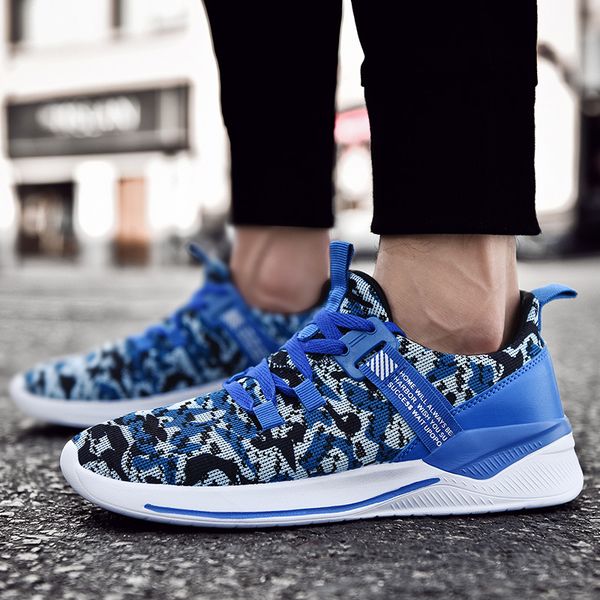 

ultra light large size fashion breathable casual shoes men's simple sneakers