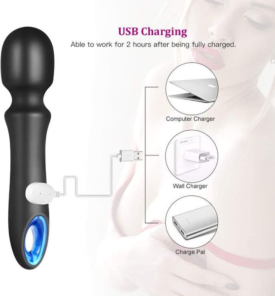 Beliebter 10-Frequenz-Vibrations-Masturbationsstab für Frauen, weiblicher Vibrationsstab, Sexprodukte für Erwachsene, heißer Verkauf bei Amazon