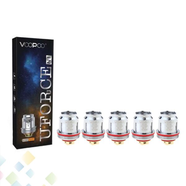 

Authentic Voopoo Uforce N1 Coil Head Replacement Coils 100% Genuine For Original TOO Kits T1 Uforce Tank DHL Free