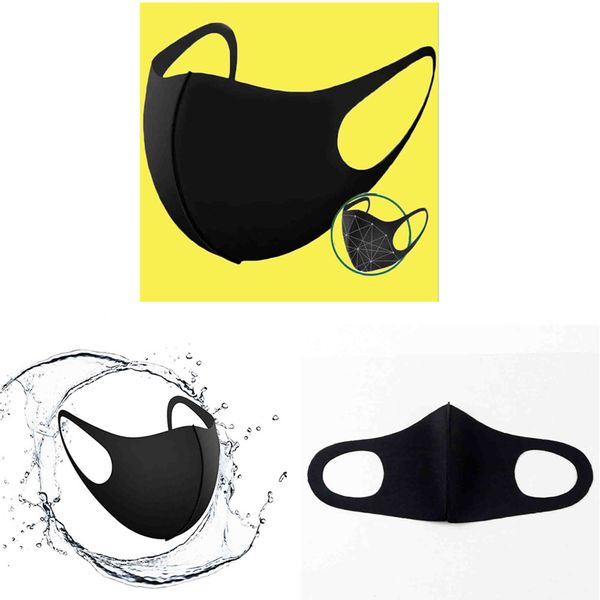 

3ply face stock sponge dustproof pm2.5 pollution half face mouth mask with breath wide straps washable reusable muffle respirator