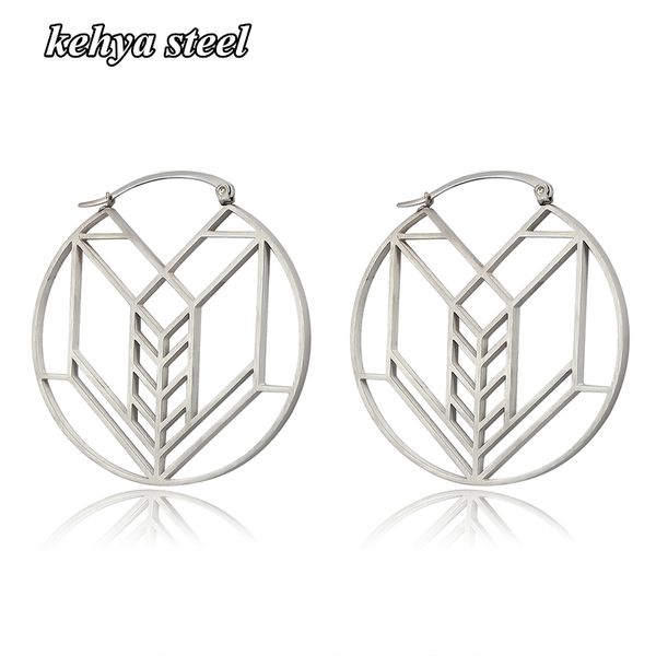 

oversized hollow round alloy hoop earrings geometry alloy earrings delicate wedding anniversary pendientes party jewelry, Golden;silver