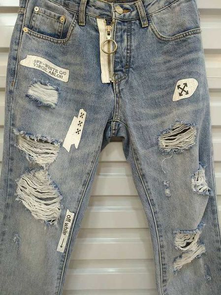 

solid classic style fashion straight ofwhite36 fit arrival biker blue jeans pants distressed water diamond zebra stripes jeans sz 29-40