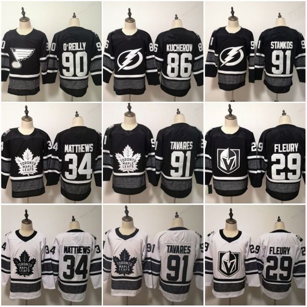 

2019 All Star Game 90 Ryan O'reilly 86 Nikita Kucherov 91 Steven Stamkos 34 Auston Matthews John Tavares 29 Marc-andre Fleury Braden Holtby