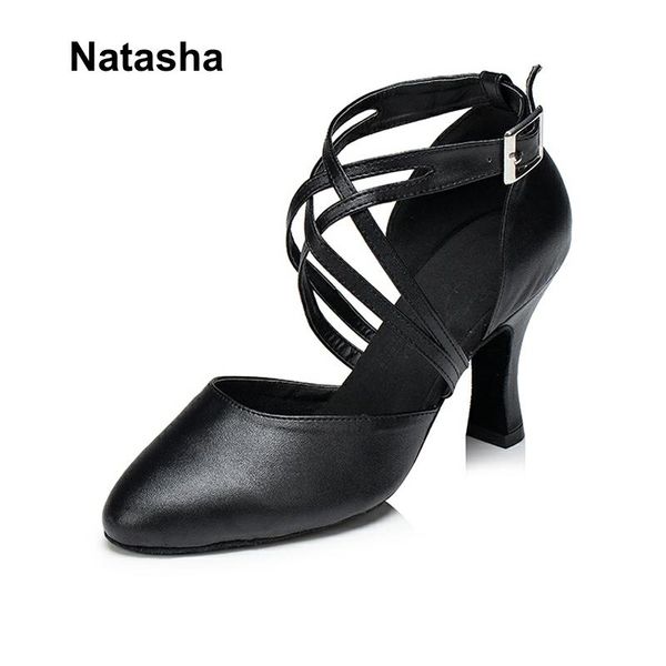 

ms. tasha leather modern dance shoes high heel dance shoes